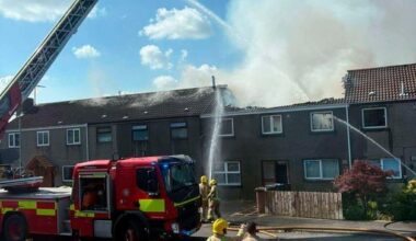 Drumaness, Ballynahinch: Fire Service responds to oil tank fire in Co Down