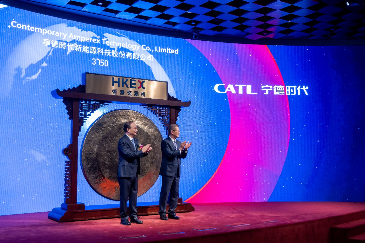 Hong Kong IPO market rebounds: CATL sets record with HK$35.7 billion listing