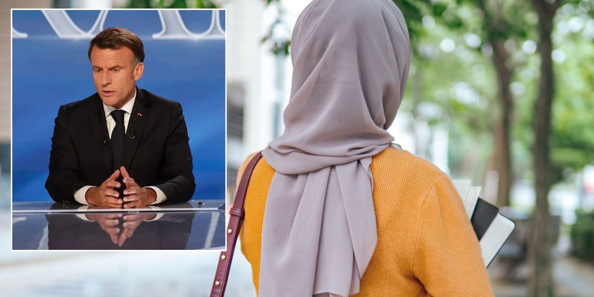 France plans to BAN children wearing Muslim headscarves in bid to tackle 'political Islamism'