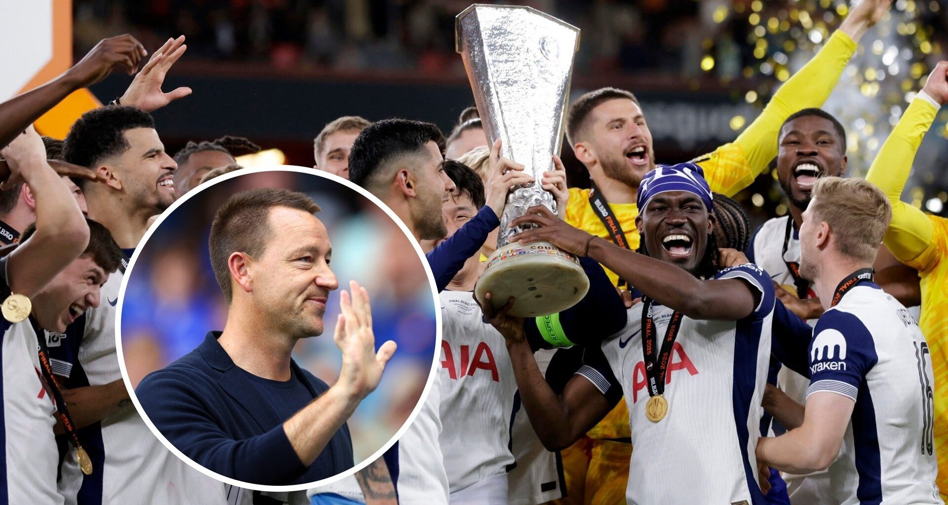 Chelsea legend John Terry makes savage dig at Tottenham straight after their Europa League final win