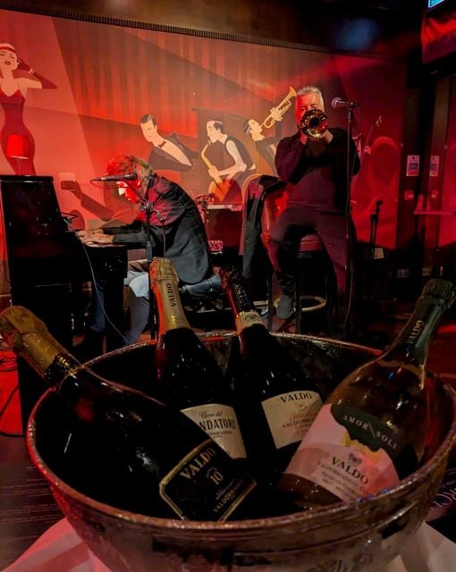 Performers at Bert's Jazz Bar, shortlisted for the Best Bar in Northern Ireland award