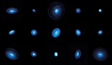 Detailed observations of 15 protoplanetary disks reveal new dynamics in planet formation