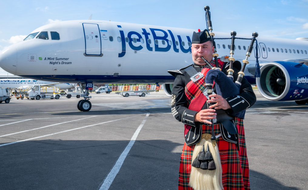 JetBlue adds transatlantic route from Edinburgh 