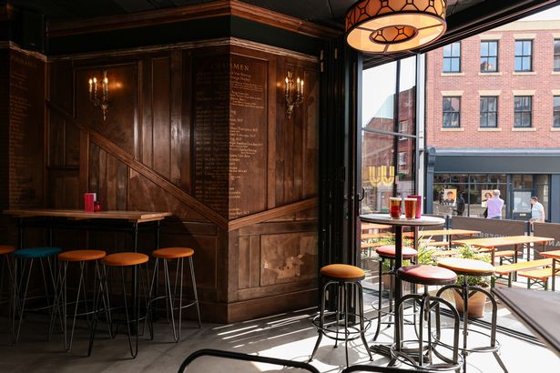 The new venue encompasses a beer hall featured local breweries and a tequila bar