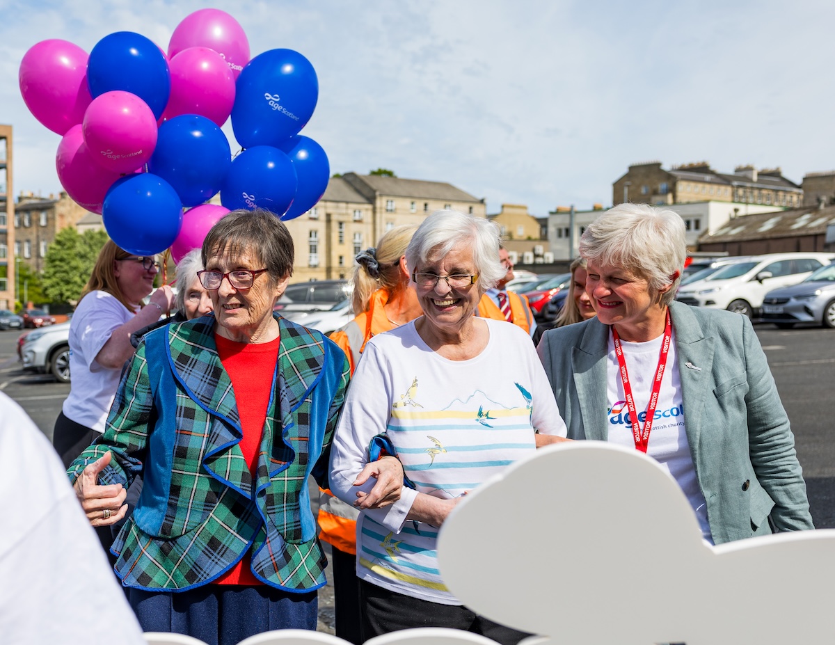 Lothian support Age Scotland with one of their buses