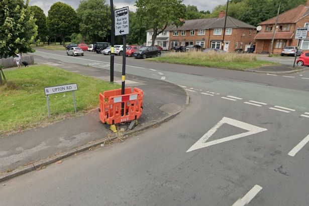 Upton Road in South Yardley