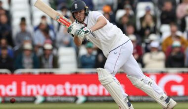 Zak Crawley made one of three England top-order hundreds against Zimbabwe at Trent Bridge (Darren Staples)