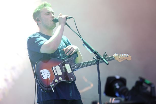 Sam Fender performs at  BBC Radio 1 Big Weekend at Sefton Park, Liverpool. Photo by Colin Lane