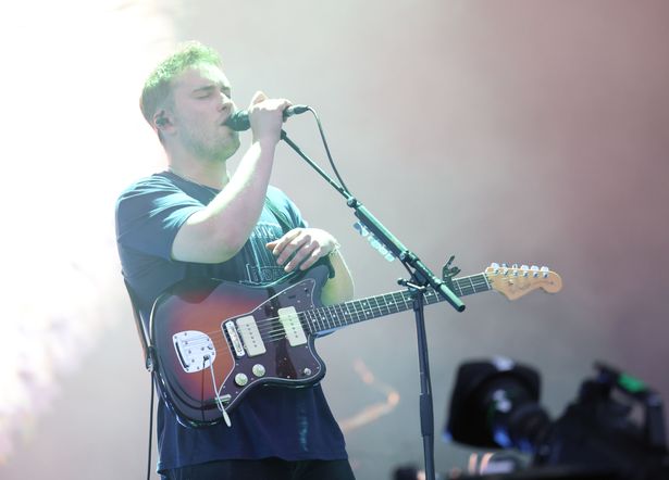 Sam Fender performs at  BBC Radio 1 Big Weekend at Sefton Park, Liverpool. Photo by Colin Lane