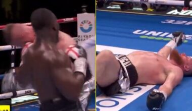 'Beast' - Britain's hardest-hitting boxer sends rival's head bouncing off canvas with ferocious KO