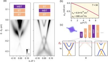Scientists discover one of the world's thinnest semiconductor junctions forming inside a quantum material