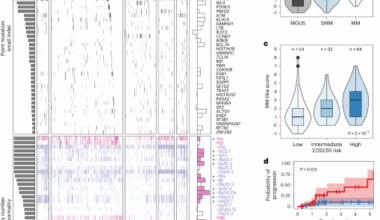 Genomic landscape of multiple myeloma and its precursor conditions