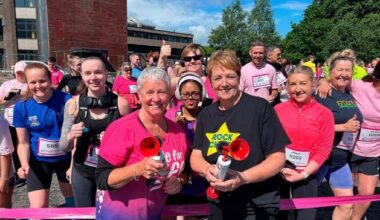 Dawn Mackey and Avril Campbell: Two NI friends in cancer remission reveal their ‘singing lifeline’ during Race For Life Belfast event