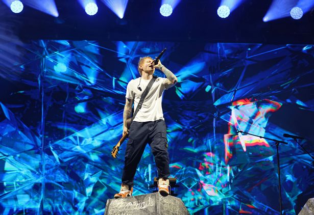 Ed Sheeran surprise guest at BBC Radio 1 Big Weekend at Sefton Park, Liverpool