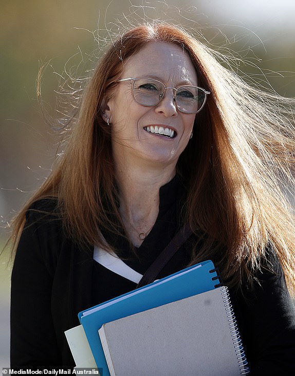 DAYRATE ERIN PATTERSON TRIAL Dr Brian BeerThe redhead is the next witness. Do not have nameIan WilkinsonEXCLUSIVE26 May 2025Â©MEDIA-MODE.COM