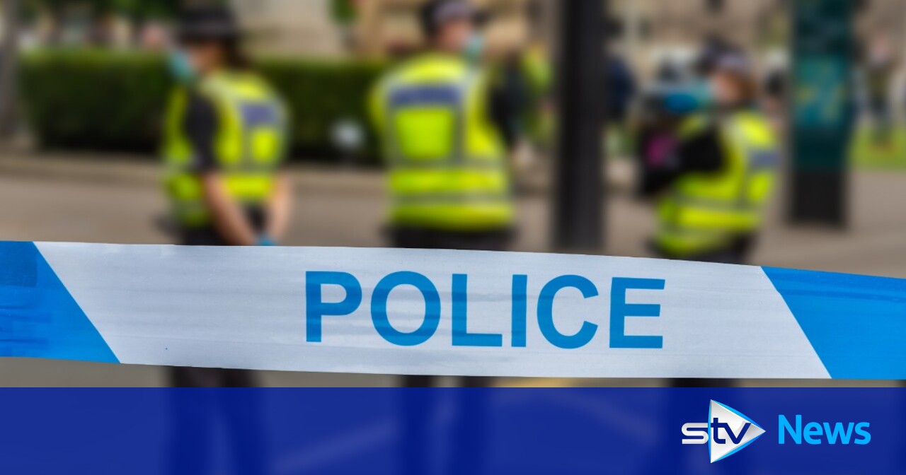 Two police officers injured and three men charged after disturbance in Glasgow
