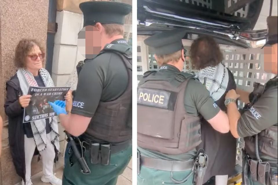Sue Pentel was one of two campaigners arrested on Saturday.