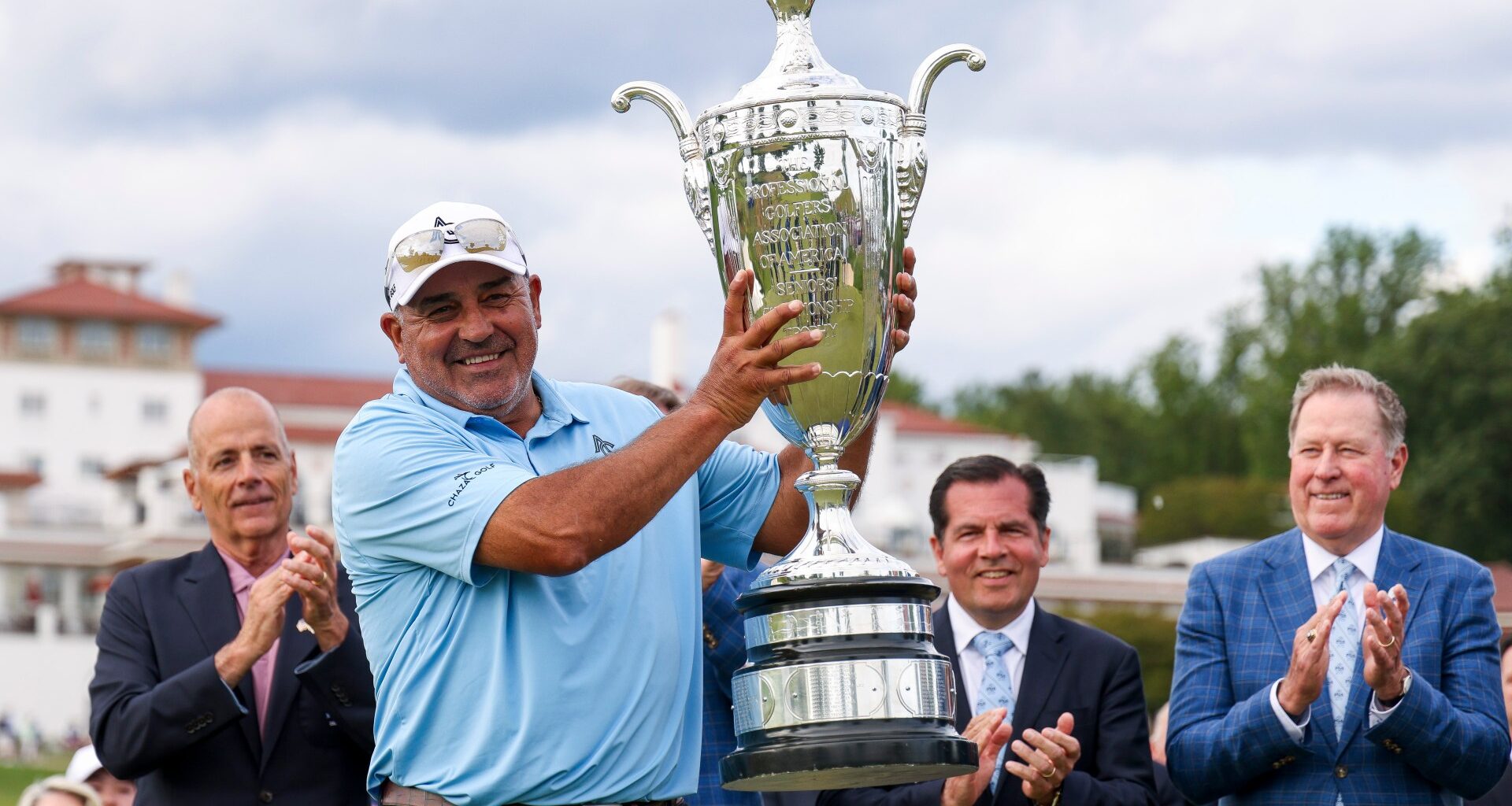 Jailed golfer wins two senior majors less than two years after being released from prison