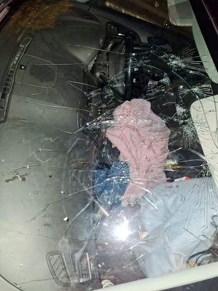 The car was stopped in the Newry area on Sunday. (Photo: NI Road Policing and Safety) 