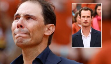 Rafael Nadal reveals text message from Andy Murray after suffering heartbreak