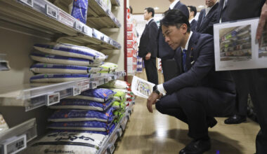 Japan starts revised rice stocks sales to cut prices by early June