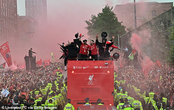 LIVERPOOL, ENGLAND - MAY 25: (THE SUN OUT. THE SUN ON SUNDAY OUT) during the Premier League match between Liverpool FC and Crystal Palace FC at Anfield on May 25, 2025 in Liverpool, England. (Photo by John Powell/Liverpool FC via Getty Images)