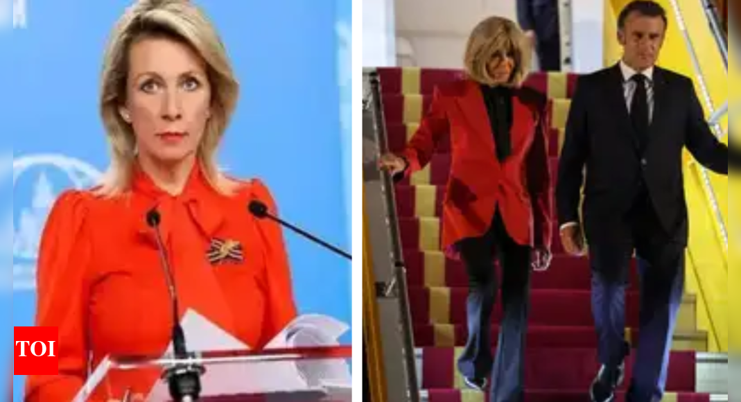 'Hand of Kremlin?': Russian official mocks Macron’s awkward moment with wife