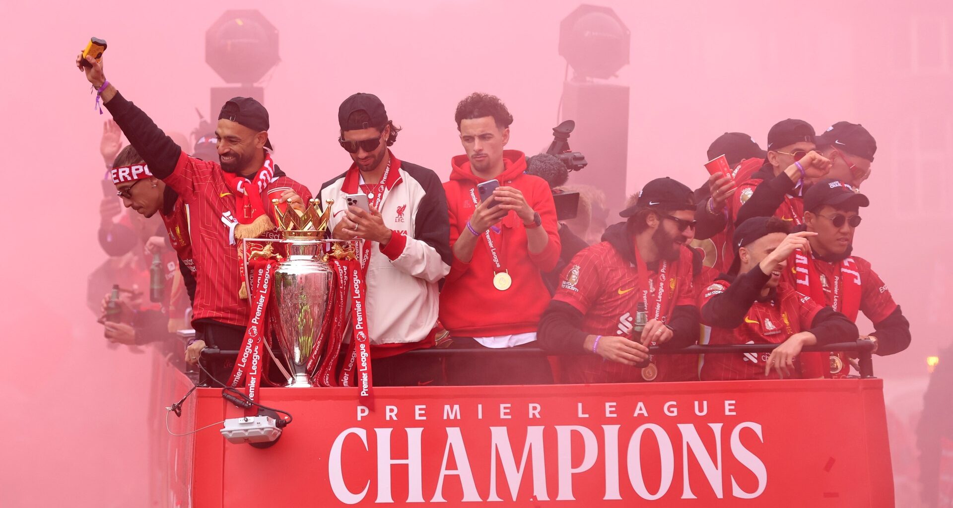 Liverpool postpone Premier League celebration events after trophy parade horror as football world unites