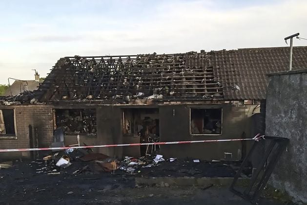 Drumaness fire: Fundraiser set up for homeowners left with ‘nothing but the clothes on their back’