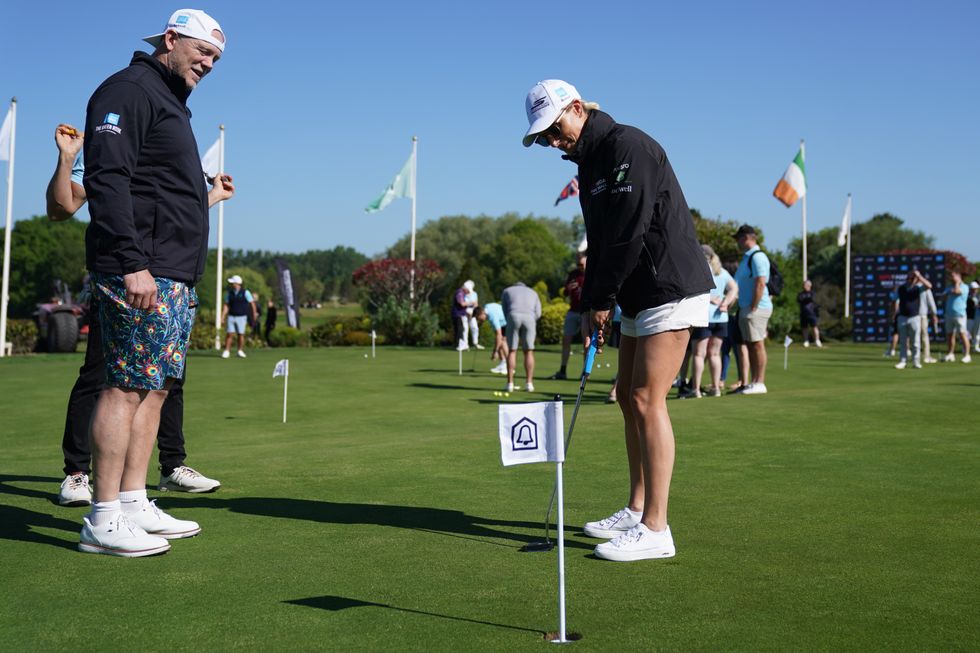 Mike Tindall and Zara Tindall