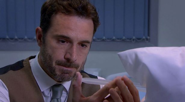 John couldn't give the injection