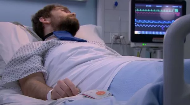 Aidan suffered a heart attack