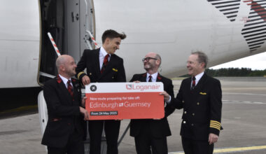 Loganair begins new direct Guernsey route from Edinburgh Airport