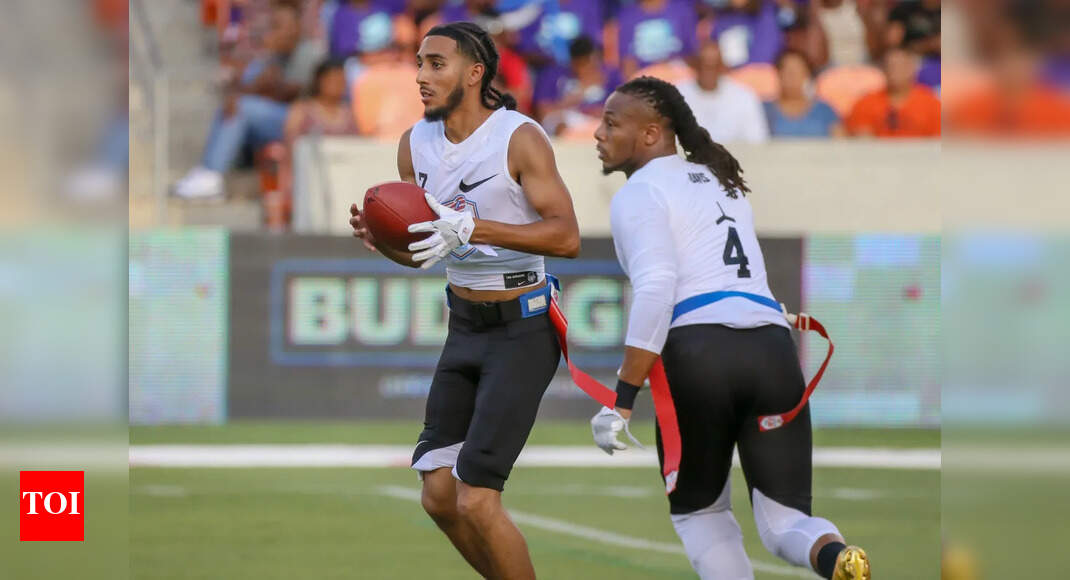 "We were getting kicked": Team USA’s flag football QB does not want NFL players' dominance at 2028 Olympic | NFL News