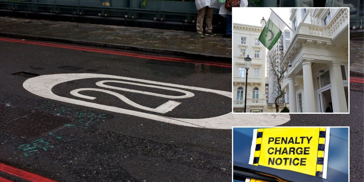 Pakistan, Nigeria and Saudi Arabia blamed for surge in diplomatic parking fines across London