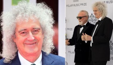 Brian May, 77, inundated with support as Queen guitarist and Roger Taylor celebrate career milestone