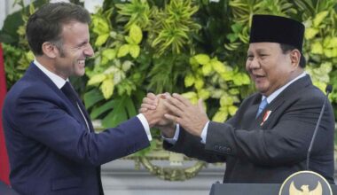 Indonesia and France set up defense agreement for fighter jets, submarines