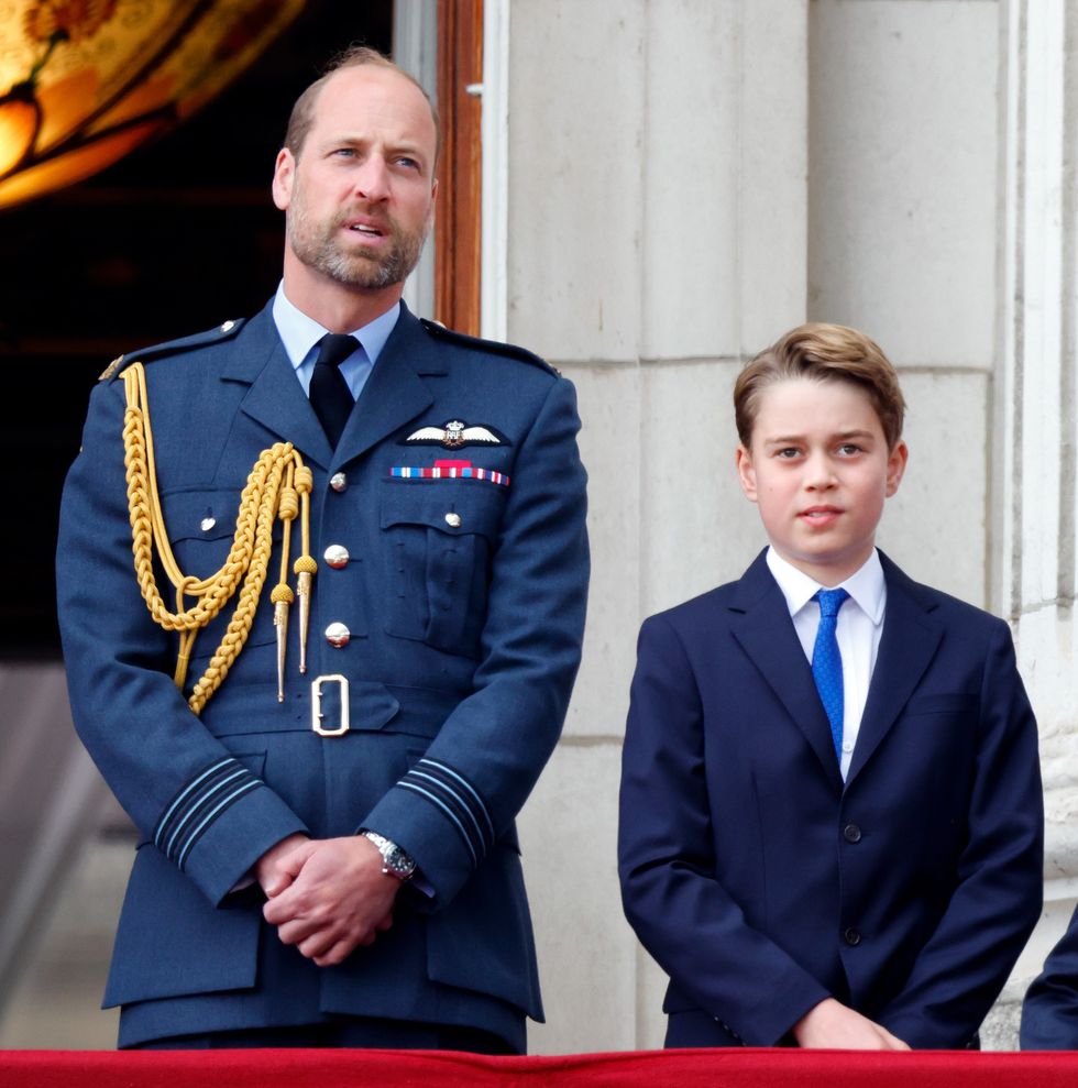 Prince William and Prince George
