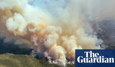 Recent Canadian wildfires are record-breaking – and will threaten US air quality for days | US news