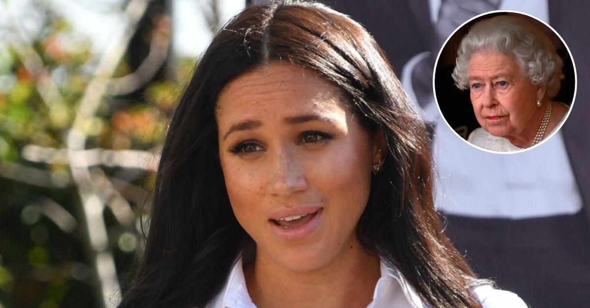 Meghan Markle Takes a Subtle Swipe at Queen Elizabeth on Her Podcast: ‘Don’t Ask…’