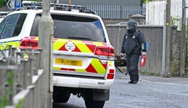 Newtownards: Mill Street closed as PSNI at scene of security alert