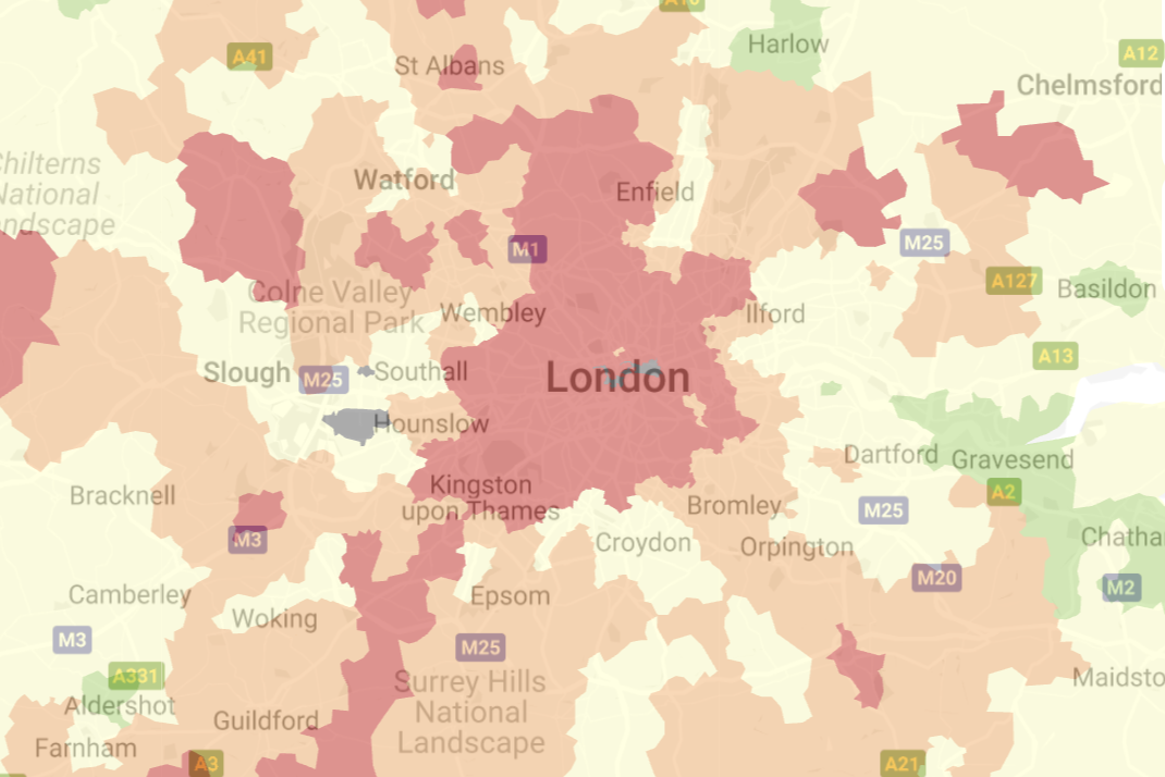 New Interactive Map Shows London’s Most-Affordable Places For First-Time Buyers