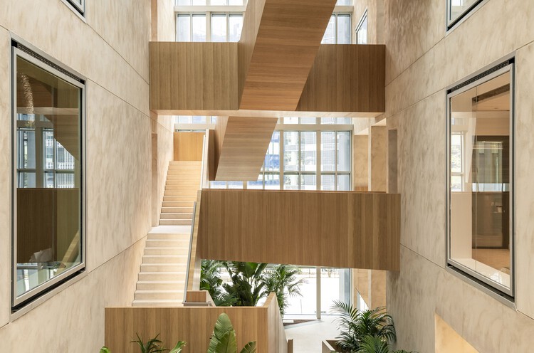 Park Lybra Headquarters / Park Associati - Interior Photography, Wood, Glass