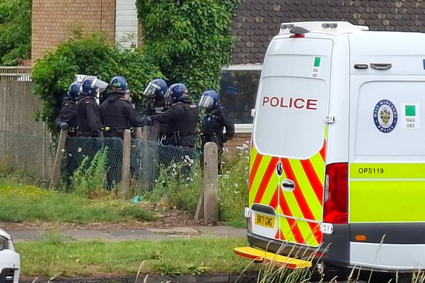 Police search teams on scene in Redditch Road
