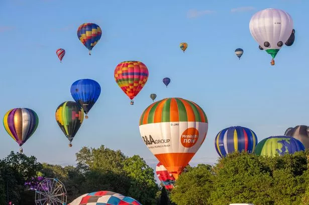 The Midlands Air Festival will feature a hot air balloon display boasting 100 balloons of all shapes and sizes