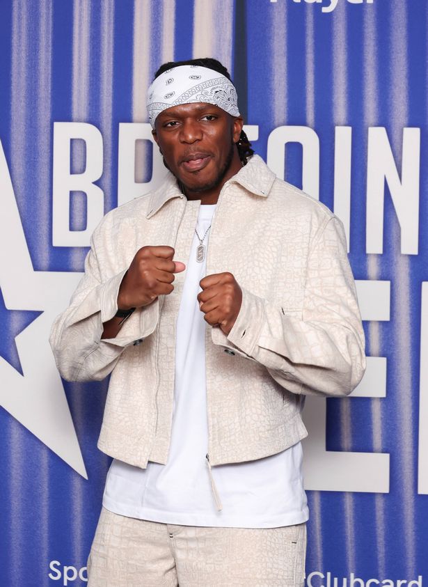 KSI at a BGT press launch