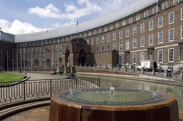 Bristol City Hall at College Green. Image Bristol Live. Permission for all partners