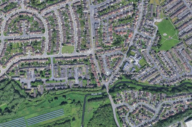 A water pipe in the Fazakerley area has burst, causing problems for local people