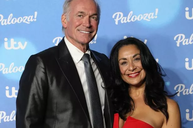 Dr Hilary Jones pictured here with Dee Thresher at an ITV event in 2022 