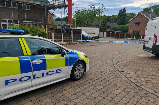 A cordon was put in place following the dog attack